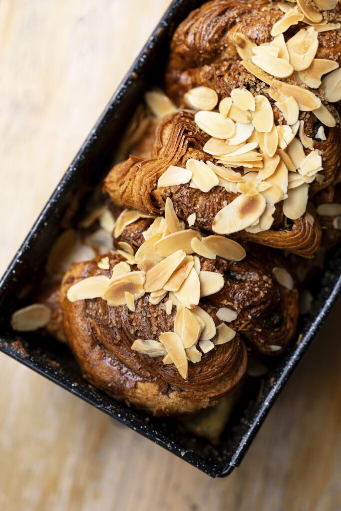 Photo des produits de boulangerie brioche revalorisé pain au chocolat